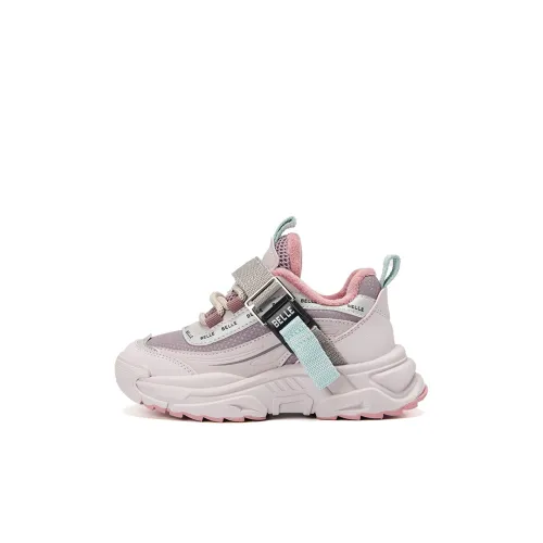 BELLE Термический противоскользящий низкий топ детские беговые кроссовки для малышей