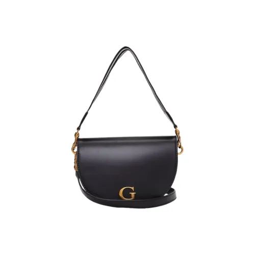 GUESS Сумка через плечо из искусственной кожи среднего размера женская черная