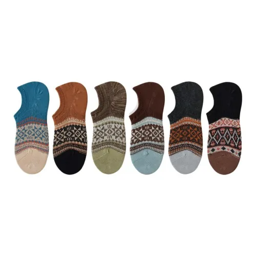 Тринадцать дней сезон No Show носки мужской 6 пар