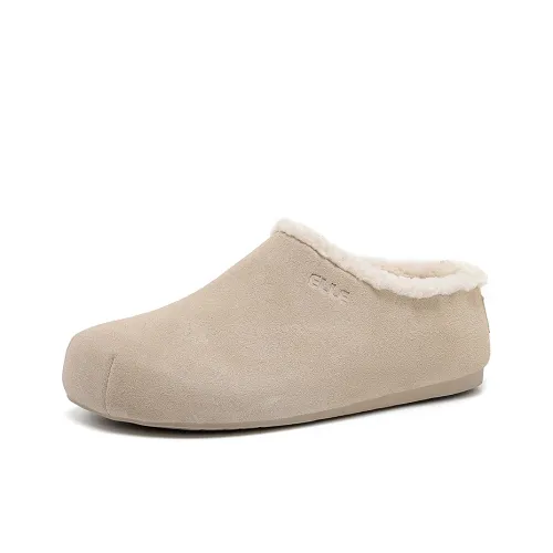 ELLE Флисовые домашние тапочки для женщин