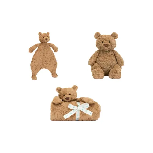 JELLYCAT Barcelona Bear Collection Любимый Companion Коробка Куклы Плюшевая кукла 56 см 28 см Рекомендуемый рост