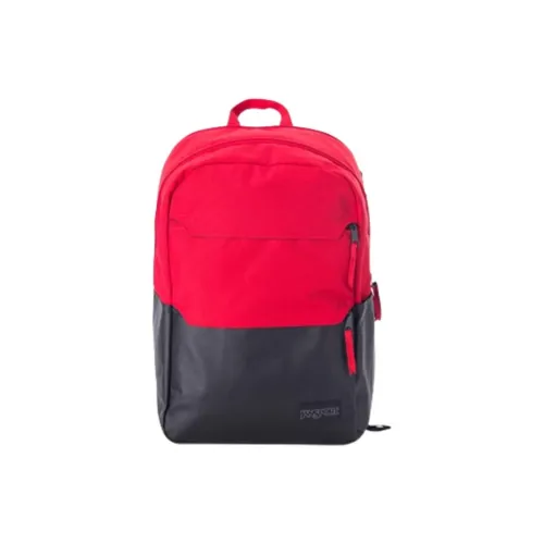 JanSport Полиэстер Рюкзак Средний Унисекс Красный