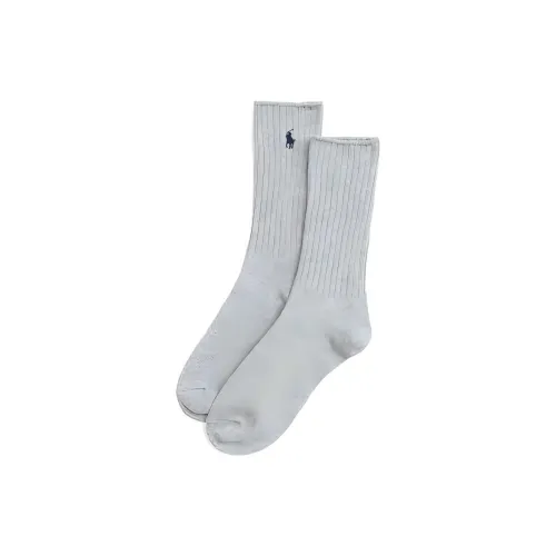 Polo Ralph Lauren Носки до колена Мужские 1 упаковка Серые