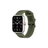 Сетчатая подошва, силиконовый, дышащий ремешок [Армейский зеленый]