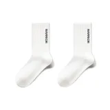 Чисто белый [7A Антибактериальный 100% хлопок] 1 пара набор