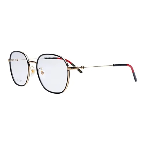 GUCCI Нерегулярная форма Оправы для очков Унисекс Золото