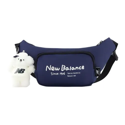 New Balance совместный бренд Ткань Бананка Стандартный Унисекс Синий