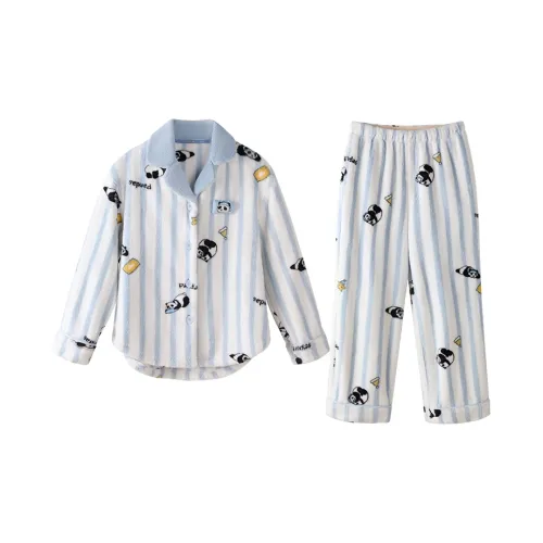 Jingyun Pajama Комплект Женский Светло-Синий