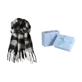 Чёрный, белый и синий набор коробок