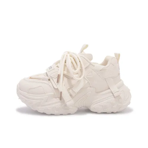 Miss Zhang Slip-resistant Abrasion-resistant Low Top Footwear Women's Beige