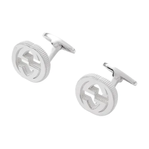 GUCCI Серебряные запонки унисекс серебряные