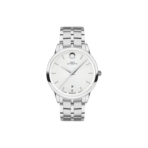 MOVADO Автоматический Механический Часы для Мужчин, 39,5 мм, Серебряный