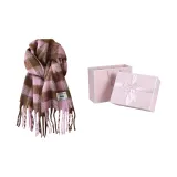 Розово-коричневый розовый подарочный набор в коробке