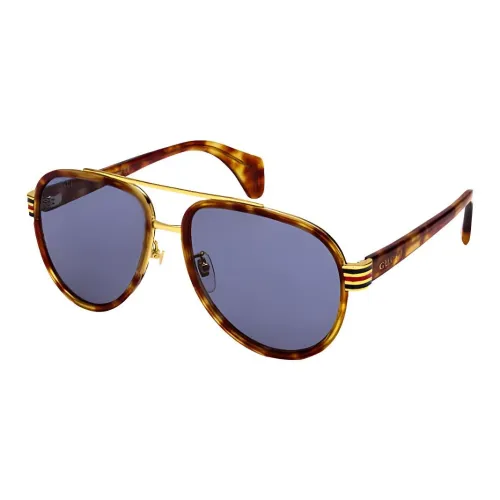 GUCCI Aviator Солнцезащитные очки Мужские Черепаховый