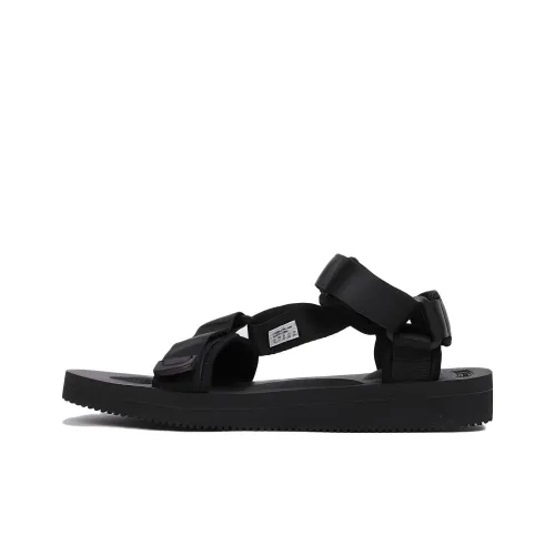 SUICOKE Пляжные сандалии Мужские Черные