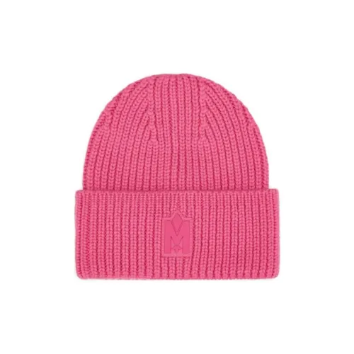 MACKAGE Sheep Wool Polyamide Acrylic Beanies Unisex Bright Pink MACKAGE Овечья шерсть Полиамид Акрил Шапки-бини Унисекс Ярко-розовый