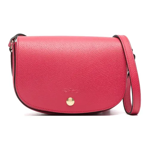 LONGCHAMP Épure Коровья кожа Седло Сумка Сумка через плечо Маленькая Женская Пурпурно-розовая