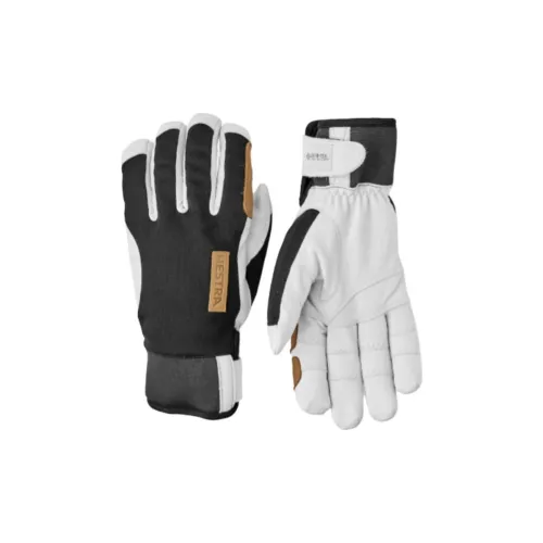 HESTRA Шерсть Спортивные Перчатки Унисекс Черные