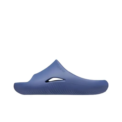 Crocs противоскользящие слипоны унисекс синие