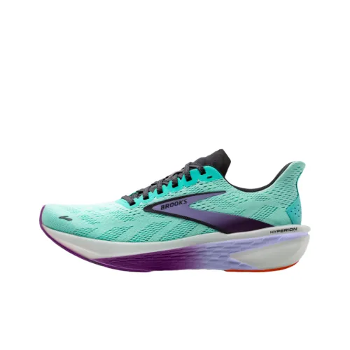 Brooks Hyperion Беговые кроссовки Низкий Топ Зеленый Женский