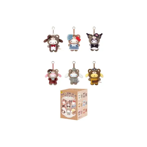 TOP TOY x Sanrio Британская коллекция чая для полудня Виниловые плюшевые слепые коробки