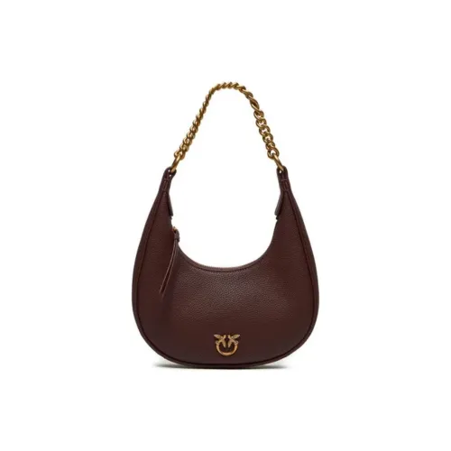 PINKO Кожа Плечевая сумка сумка через плечо маленькая женская бордовый