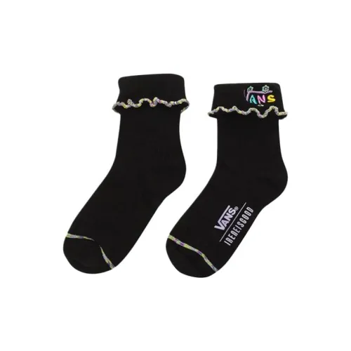 VANS Черные Женские Носки MID до икры