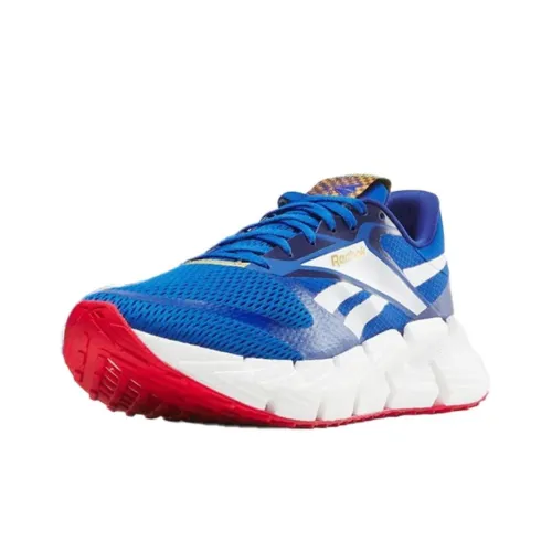 Sonic the Hedgehog 3 x Reebok FLOATZIG 1 Low Топ Повседневные Беговые Кроссовки Мужские Синие Белые