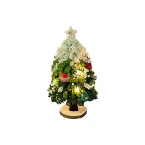 Большой размер, зеленый рождественский шарик с огнями, материал: упаковка