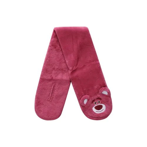 Disney Серия Strawberry Bear Вязаные Шарфы Унисекс