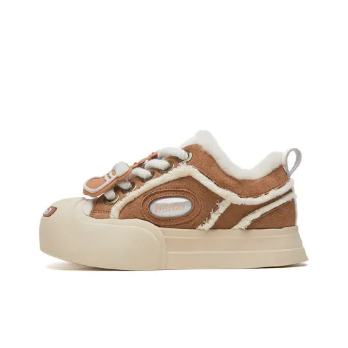 BENZI Низкие кроссовки для скейтбординга Женские Jelly Brown