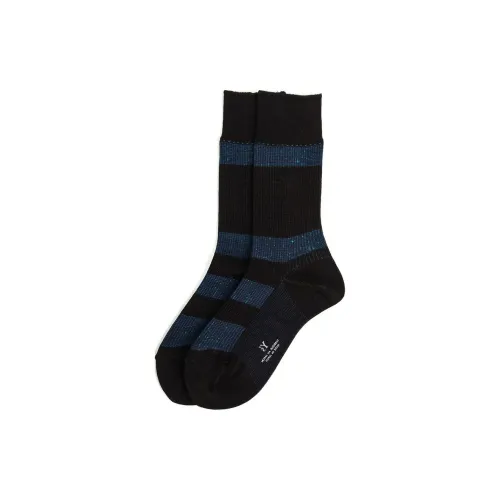 Yohji Yamamoto 1 пачка черные унисекс носки до икры MID