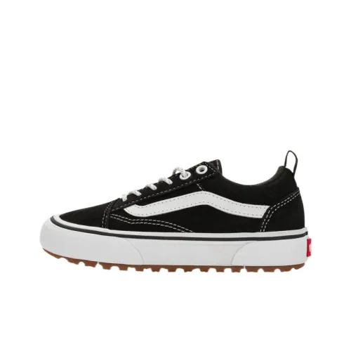 Vans Old Skool Collection Детские Скейтбординги Низкие Топы Черные Kids