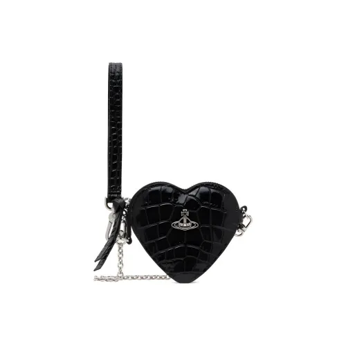 Vivienne Westwood Телячья кожа Клатч Женские Черный