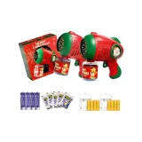 [Зарядка Dual Guns] Рождество Пузырьки Пистолет [Праздничная Лимитированная Серия] + 60 Пузырьков Стиральная Машина