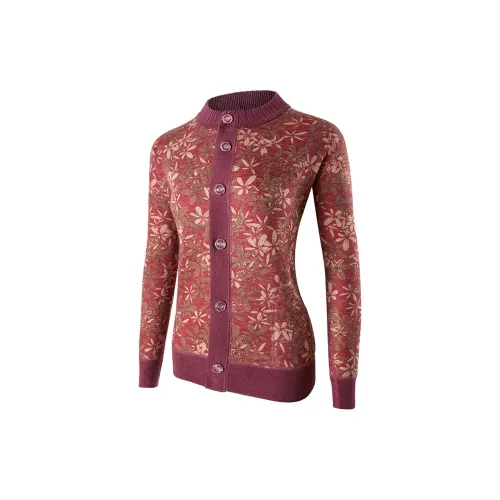 Удобный и освежающий термический нижний одяг для женщин имбирного цвета красного