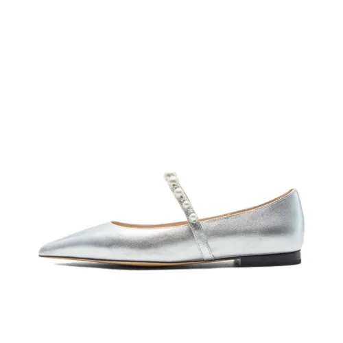 NINE WEST Mary Jane обувь Silver Women's