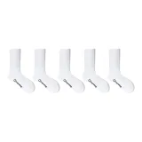5 пар белых