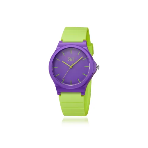 361° Кварцевый Movement Унисекс Часы 24 мм Черные