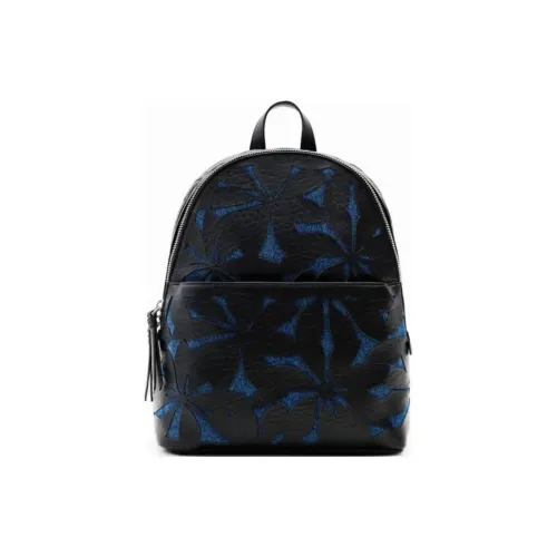 Desigual Полиуретан Рюкзак Маленький Женский Черный