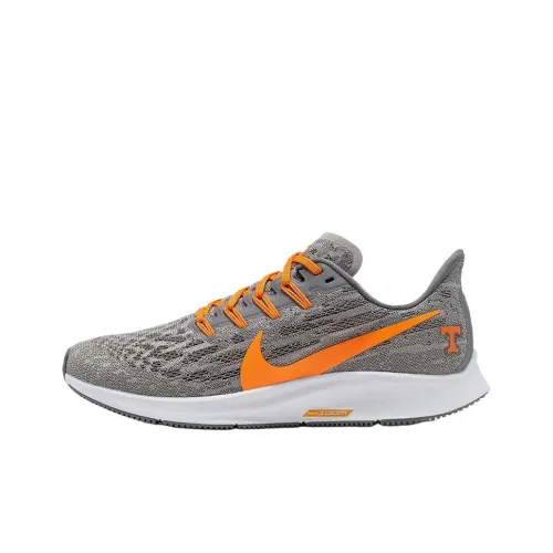 Nike Pegasus 36 Slip-resistant Abrasion-resistant Low-top Беговые кроссовки Женские Серый