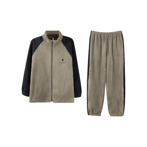 WANANNI Коричневый Мужской Пижамный Комплект