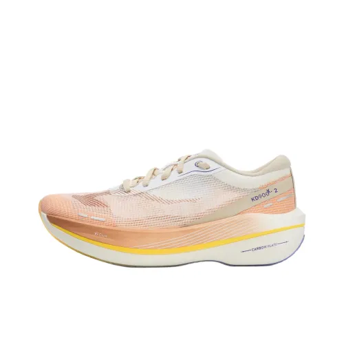 DECATHLON KD900 Беговые кроссовки Низкий верх Оранжевый Белый Женские