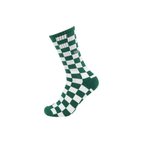 VANS CREW Носки Мужские 1 Пачка Зеленый Белый