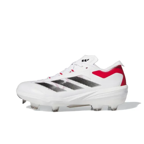 Adidas Adizero Impact Slip-Resistant Abrasion-Resistant Low-Top Training Shoes Men's White Black Red Adidas Adizero Impact Противоскользящие Износостойкие Низкие Кроссовки для тренировок Мужские Белый Черный Красный