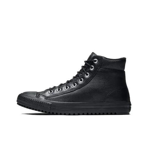 Конверс Slip Resistant Abrasion Resistant High Топ Скейтборд Кроссовки Мужские Черные