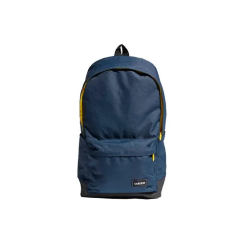 Adidas Polyester Backpack Standard Unisex Dark Blue Adidas Полиэстер Рюкзак Стандартный Унисекс Темно-Синий