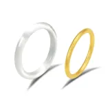 Кошачий глаз Браслет «Белый лунный свет» + Антично-золотое Простое кольцо Браслет