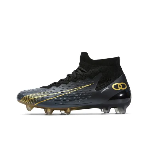 LaLapig Устойчивый к истиранию Легкий Амортизация MID Топ Детские футбольные бутсы Подростки