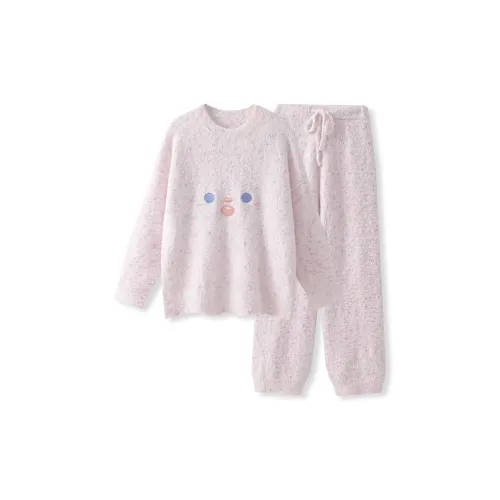 WANANNI Пижамный комплект Женская Сумка для покупок Розовая